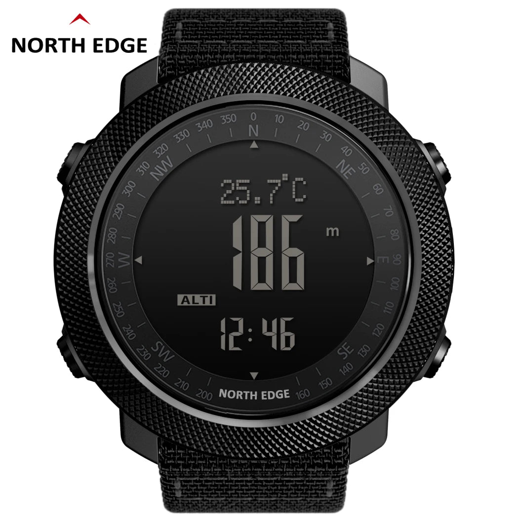 NORTH EDGE Men's Sport Digital Watch Military Army