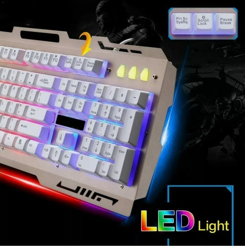 Ninja Dragons NX900 ゲーミングキーボード＆マウスセット | USB有線 | LEDバックライト